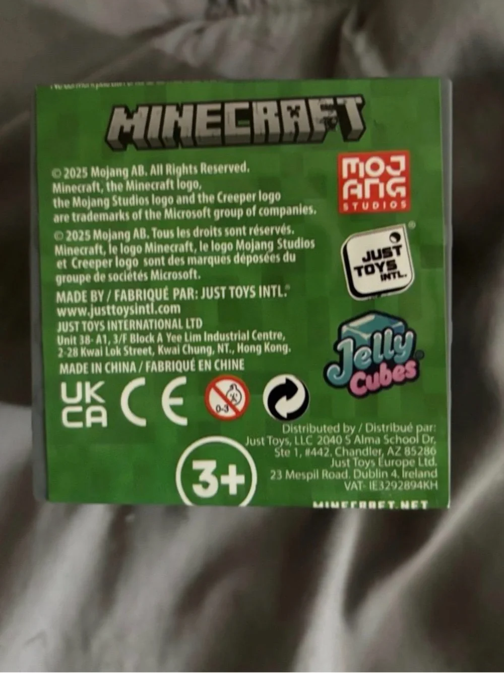 Minecraft Jelly Cube In Red